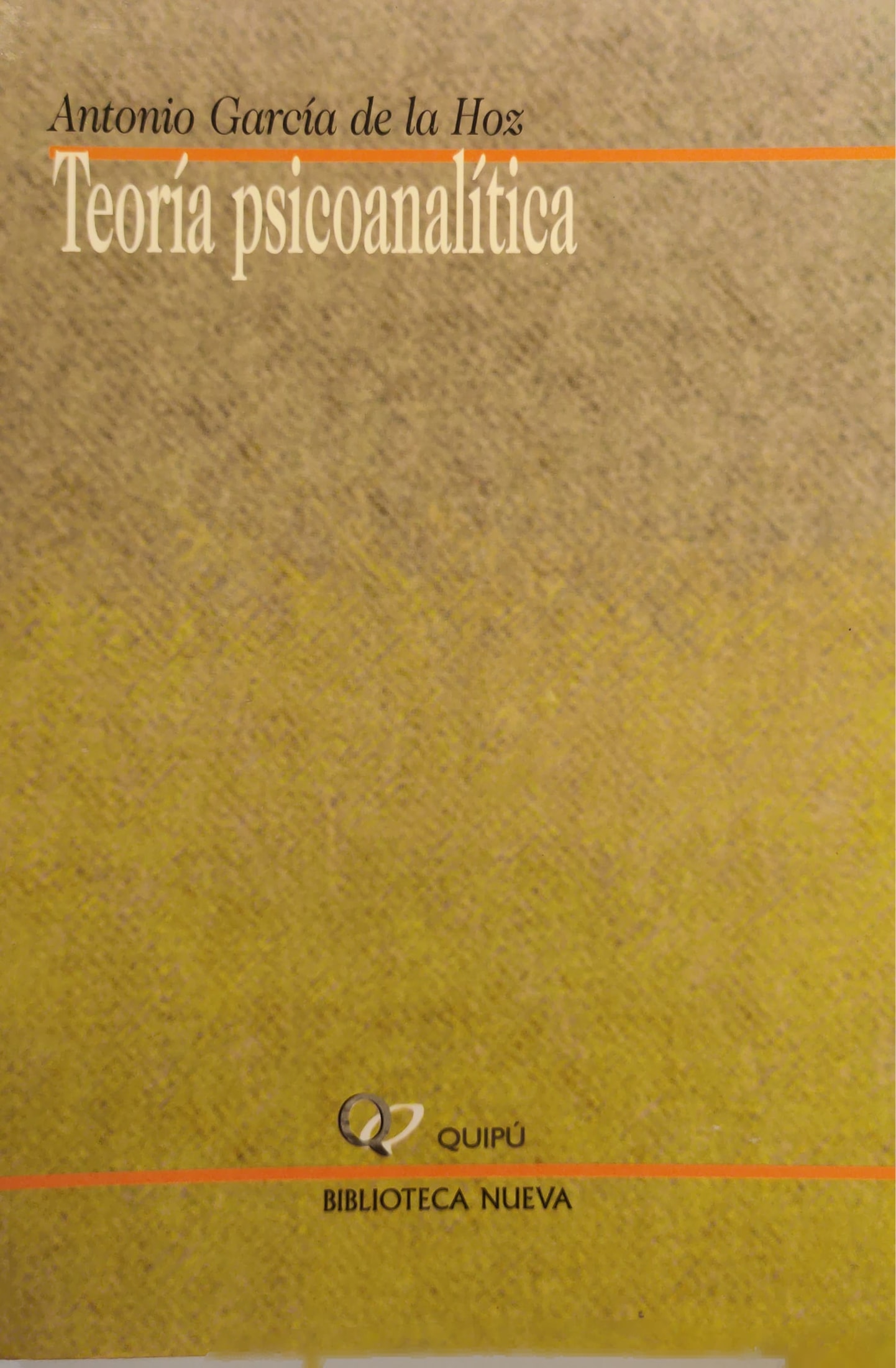 Teoría psicoanalítica 1 9788497423205