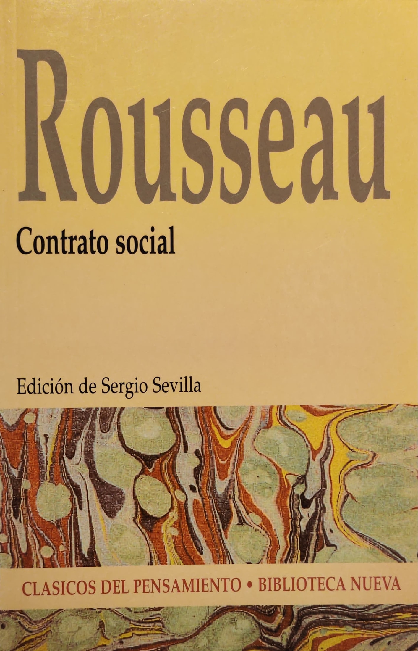 (19)Rousseau. Contrato social 1 9788470309854