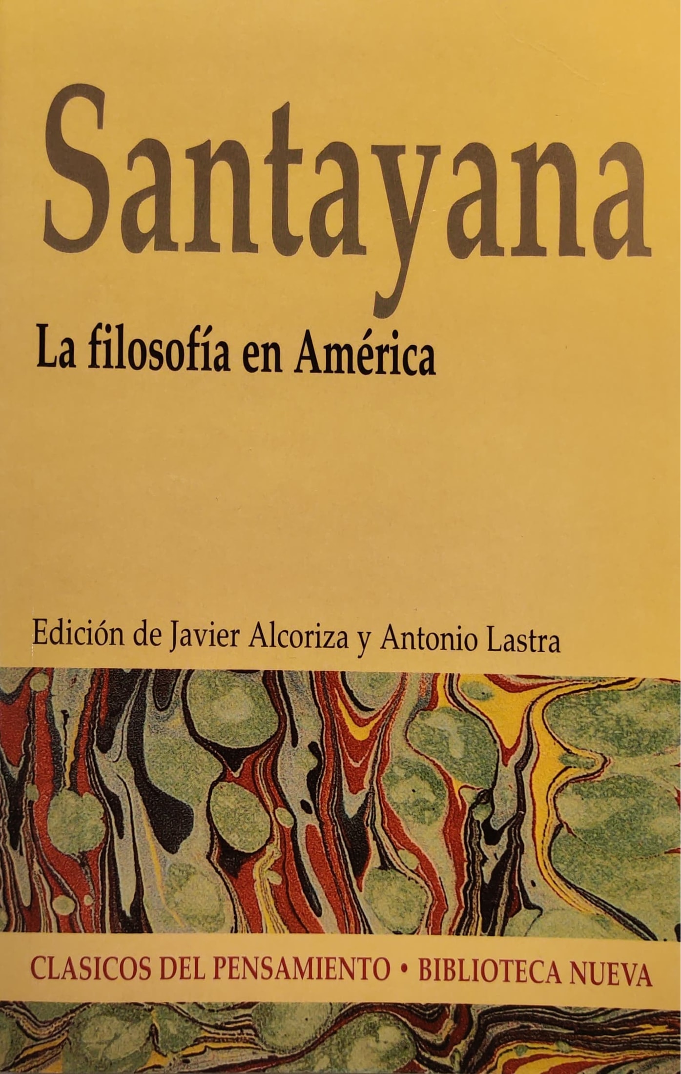 (40)Santayana. La filosofía en América 1 9788497425582