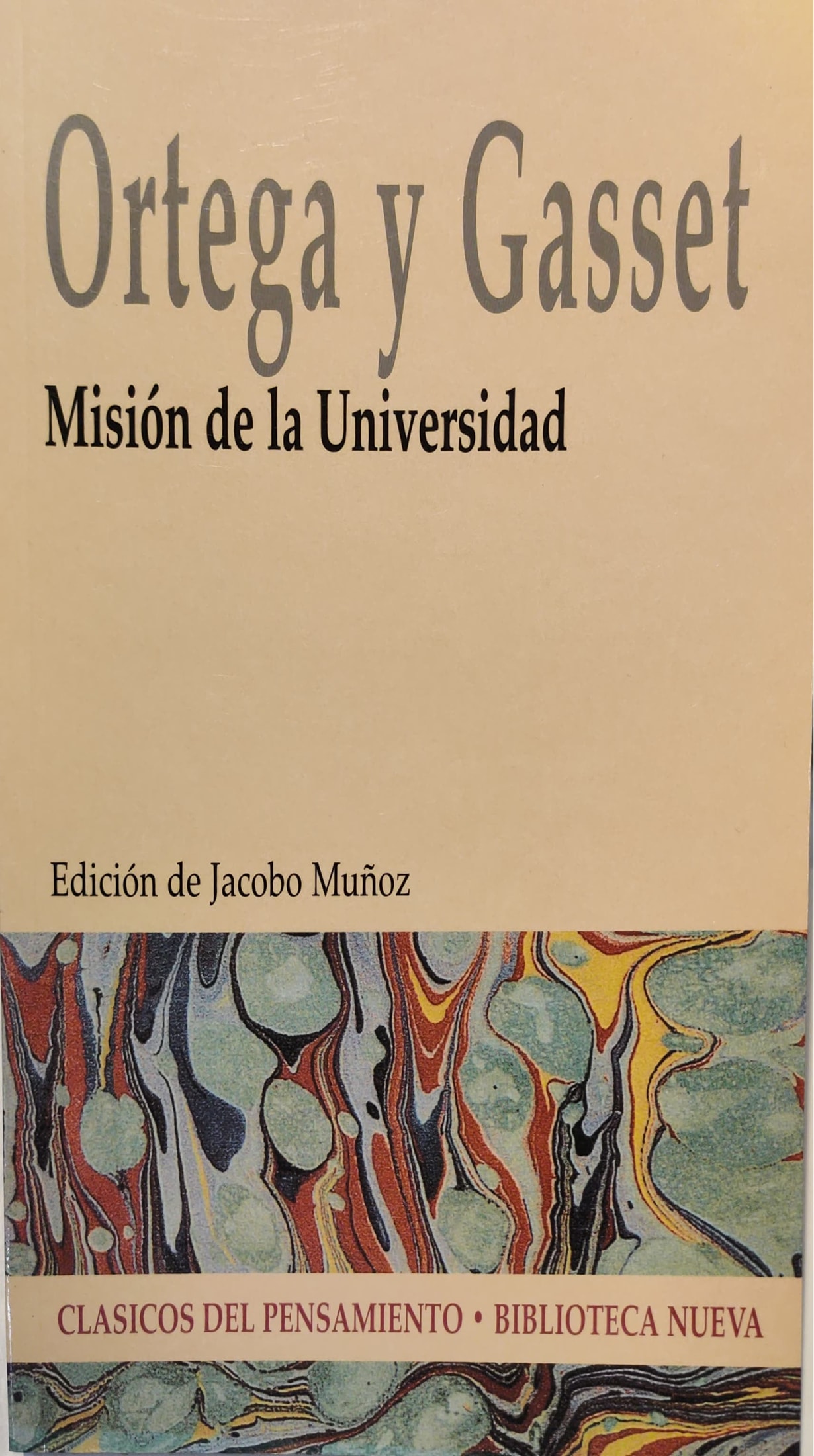 (47)Ortega y Gasset. Misión de la Universidad 1 9788497426565 1
