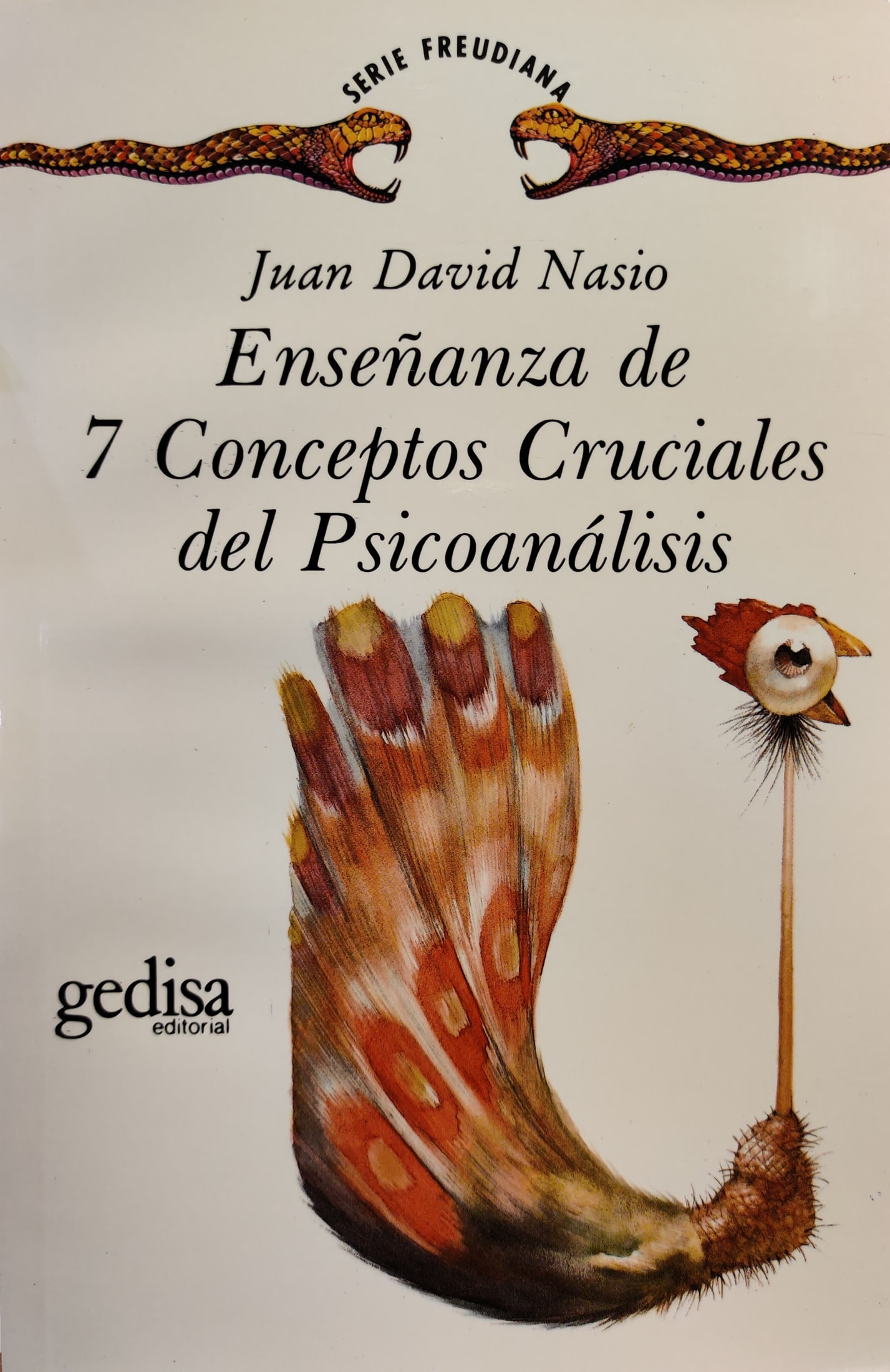 Enseñanza de 7 conceptos cruciales del psicoanálisis 1 9788474324259
